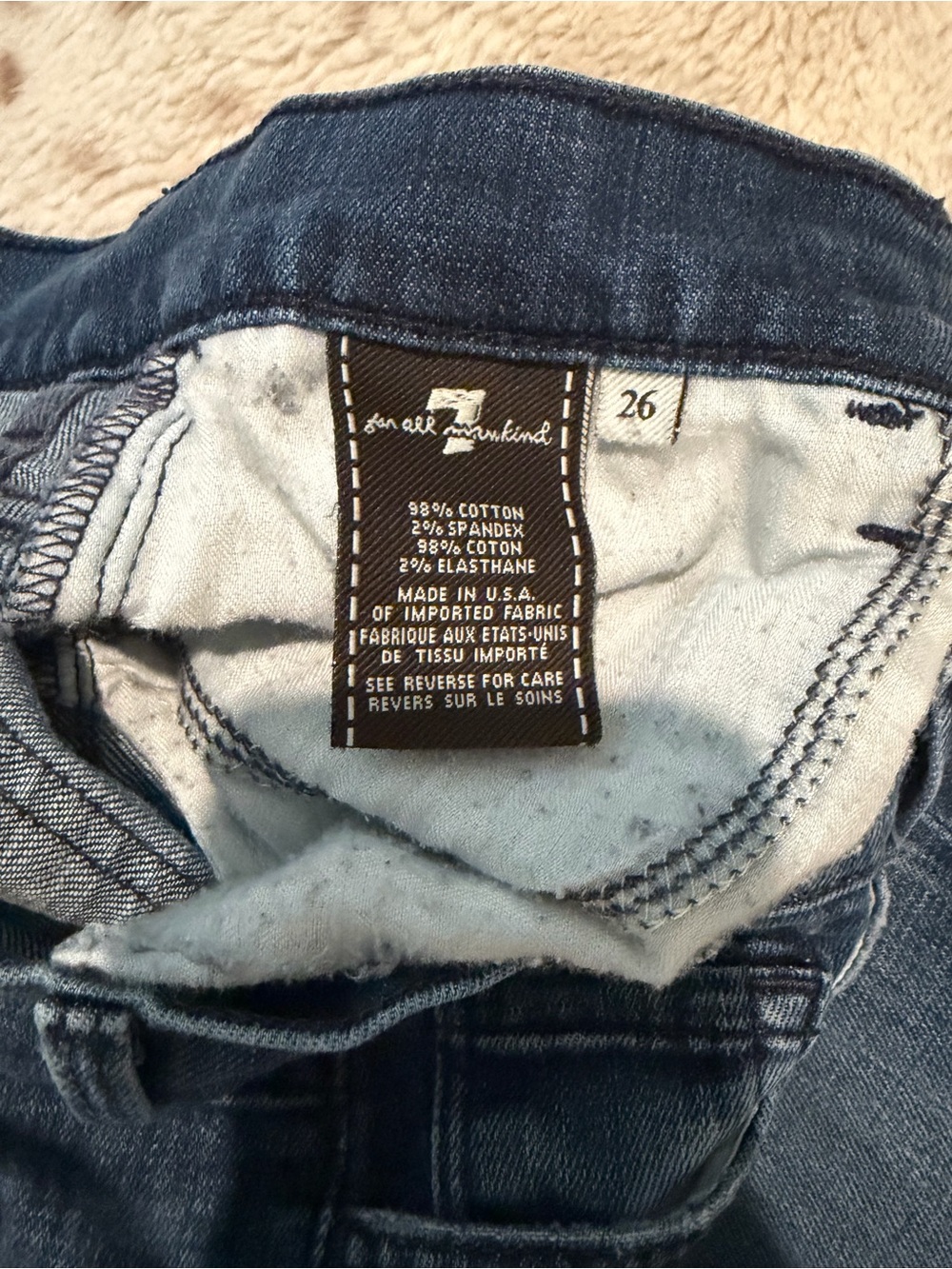 7 For All Mankind Women's Bootcut Jeans - Picture 5 of 5